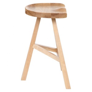Morezhome de diseño moderno de madera de la cocina <span class=keywords><strong>Heidi</strong></span> Tractor taburete de bar tres tamaños - Product Image 3