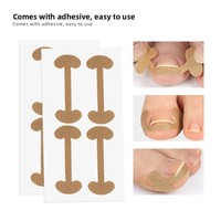 Patch correcteur d'ongles incarnés, autocollant pour soins des pieds, auto-adhésif, vente en gros, logo personnalisé pris en charge