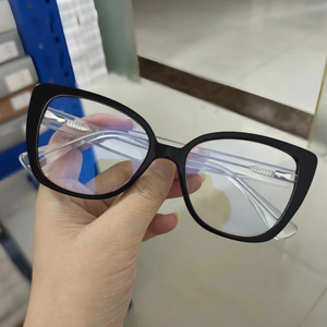 Bán buôn phong cách mới Lady Cat mắt kính Acetate khung Cat <span class=keywords><strong>Eye</strong></span> kính quang khung phụ nữ kính thời trang Cateye khung - Product Image 4