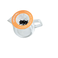 Sacs filtrants flexibles pour thé/café Cailyn avec logo personnalisé, imprimés en flexographie, écologiques, biodégradables, en PLA tissé, compostables UFO