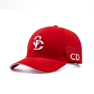 Parches Personalizados para Equipos <span class=keywords><strong>de</strong></span> Béisbol, Gorra <span class=keywords><strong>de</strong></span> Béisbol 100% Poliéster Impermeable con Perforaciones Cortadas a Láser para Campos <span class=keywords><strong>de</strong></span> Golf - Product Image 1