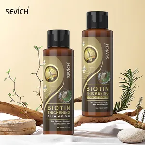 生物素洗发水和护发素用于头发护理天然角蛋白快速头发生长洗发水生物素增稠护发素