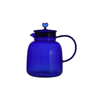 BlueHigh-temperature resistant large-capacity cold water bottle, household high-appearance-<b>level</b> cold water bottle set - Product Image 1