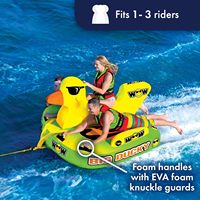 Canard gonflable tube remorquable adulte eau jouet jouer eau divertissement surf cercle maille couverture gonflable ski glisser anneau
