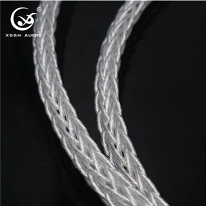 <span class=keywords><strong>AUX</strong></span> <span class=keywords><strong>สาย</strong></span>หูฟังแบบนิ่ม yivo xssh HIFI DIY OD 3.8มม. คุณภาพ<span class=keywords><strong>ดี</strong></span> Ofc ชุบเงิน - Product Image 4