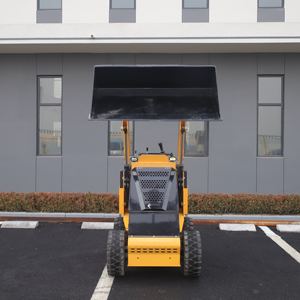 ई/एपा इलेक्ट्रिक मिनी स्किड स्टीड लोडर डीजल गैसोलीन व्हील कॉम्पैक्ट फ्रंट लोडर - Product Image 3