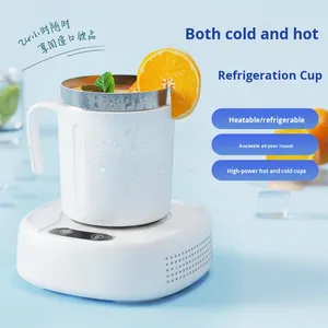 Nouvelle <span class=keywords><strong>tasse</strong></span> portable à température constante double usage (chaud/froid) en plastique ABS M2, pour voiture, refroidissement rapide universel, usage quotidien - Product Image 1
