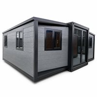 Fabricant Professionnel de Maisons Modulaires Extensibles Modernes, 2 Chambres, 20ft, 40ft, Maisons Préfabriquées Modulaires pour la Vie en Plein Air