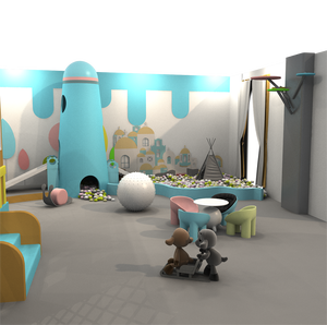 Parque Infantil, Toboganes Interiores, Juegos, Parque de Atracciones, Área de Juegos Interior - Product Image 6