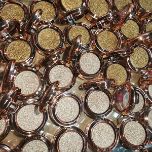 Palette Mini Ombretti Glitter Oro e Argento, Ombretto Singolo Brillante e Scintillante, Polvere Metallica per <span class=keywords><strong>Occhi</strong></span> - Product Image 1