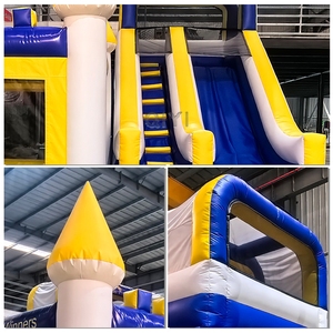 Castillo Inflable Comercial Personalizado al por Mayor, 6x6, para Exteriores, con Tobogán de Agua - Product Image 6