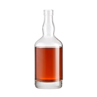 Botol Anggur Kustom, Botol Wiski, Botol Kosong, Botol Anggur, Botol Minuman Keras, Botol Kaca dengan Gabus