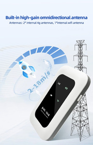 2100mAh Pin <span class=keywords><strong>wifi</strong></span> di động <span class=keywords><strong>wifi</strong></span> router 4G LTE <span class=keywords><strong>Modem</strong></span> không dây với khe cắm thẻ Sim di động <span class=keywords><strong>Wifi</strong></span> <span class=keywords><strong>Hotspot</strong></span> - Product Image 3