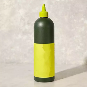 Ensemble de bouteilles en plastique HDPE vides pour huile d'olive et <span class=keywords><strong>vinaigre</strong></span>, avec distributeur à presser, 1 litre, 500 ml, 250 ml, avec bouchon à vis - Product Image 3