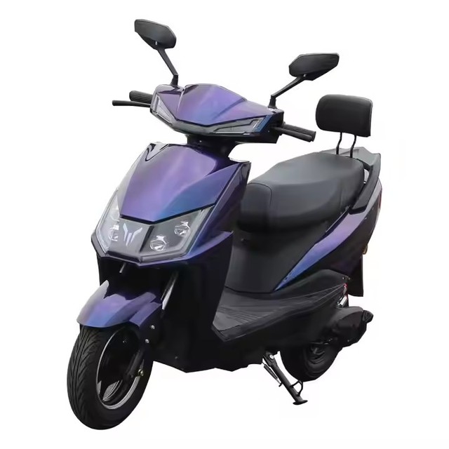 2023 High Speed Electric Racing Motorcycle 14 Inch 60V LEAD-ACID Battery EEC Certified Power Scooter for Adults