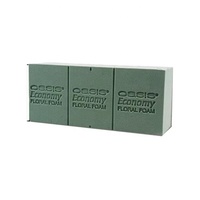 Blocs d'éponge humide Oasis en mousse florale verte en plastique pour la décoration de fleurs fraîches et de plantes artificielles - Vente en gros