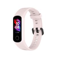 Bracelet de poignet en silicone pour Honor Band 5i et Band 4 Watch, ajustement confortable pour la plupart des tailles
