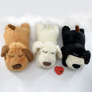 Interactive <b>Plush</b> Pet Small Animal Supplies Cross-Border Companion for Dog <b>Cat</b> Anxiety Relief Sleep Toy Heartbeat Feature - Product Image 4