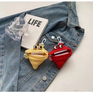 Bag's Pendant New Fashionable Personalized Monster Zipper Creative Key Lipstick <strong>Headphone</strong> Coin Purse Mini Cute Small Pendant - Product Image 2