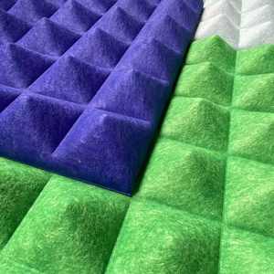 Прямая Продажа с фабрики, звуковая акустическая панель в форме пирамиды, звукопоглощающие звукоизоляционные декоративные панели - Product Image 5