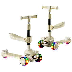 Patinete de <span class=keywords><strong>Ruedas</strong></span> Grandes, Patinete Infantil de 3 <span class=keywords><strong>Ruedas</strong></span> con Luz y Música, Patinetes para Niños en Venta - Product Image 1