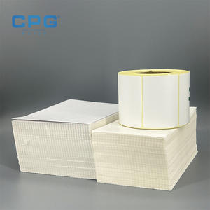 Rouleau d'autocollants thermiques imperméables et résistants à l'huile 3x5 pouces (100x150mm) pour tri logistique de colis, fourni directement par l'usine - Product Image 1