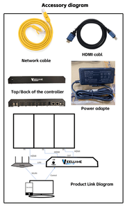 Soluciones LCD comerciales Pantalla LCD OEM 65/75/85 pulgadas 128G Pantalla LCD Viernes negro/Cuenta regresiva de eventos de ventas - Product Image 2