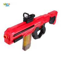 WANNA FUN WT070005 Pistolet à fléchettes en mousse à tir continu Jeu de tir en intérieur et en extérieur Jeu électronique automatique à balles souples en EVA