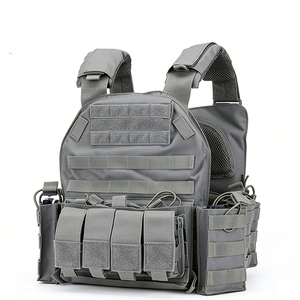 カスタム2026最新ヘビーデューティークイックリリース戦術ベストオックスフォード布多機能大容量戦術装備 - Product Image 6