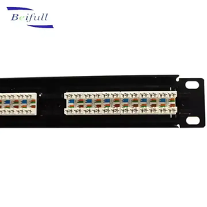 Panneau RJ45 19 "<span class=keywords><strong>1U</strong></span> Metal UTP Match 24 Port Cat6 de l'usine de Shenzhen - Product Image 5