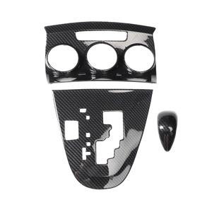 Sakelar E'Z Window Rugilator 11-15 tahun dengan Pola Serat Karbon Panel Navigasi Hitam Dekorasi Interior Mobil - Product Image 3