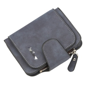 Portafoglio da donna in stile coreano con bottone a pressione, portamonete in pelle smerigliata, con più scomparti per carte, grazioso portafoglio per studentesse e ragazze adolescenti - Product Image 4
