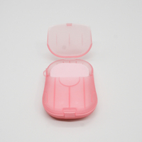 Savon en papier soluble en gros, mini, portable, jetable, savon en papier de voyage pour se laver les mains pour les enfants