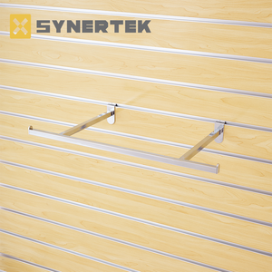 Kệ siêu thị cửa hàng quần áo Bảng điều khiển hiển thị giá móc MDF tủ tường kim loại móc cho các sản phẩm - Product Image 1