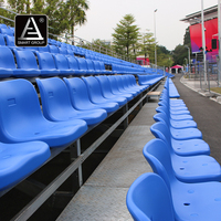 Gradins modulaires temporaires pour événements sportifs en plein air, gradins de stade, gradins pour la compétition d'escalade, échafaudage temporaire