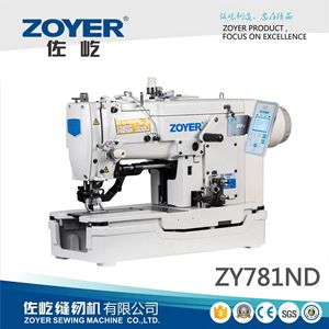 Zoyer Zt781nd Buttonhole <b>Sewing</b> <b>Machine</b> 550w Semi <b>Automatic</b> For Garment Shops - Product Image 5