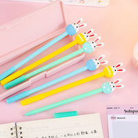 Pulpen Gel Gaya Kartun Berkualitas Tinggi, Hadiah Promosi Plastik Alat Tulis Paskah yang Dipersonalisasi