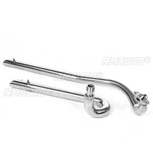Tubo de Escape para Motocicletas con Silenciador Extraíble, Sistema de Escape Completo para Yamaha V Star XVS1100 1999-2009 Dragstar - Product Image 3