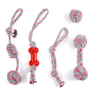 Toptan ucuz 10 paket pamuk halat köpek çiğnemek oyuncak LOGO ile 2017 moda özel karikatür squeaky pet oyuncaklar köpek için - Product Image 5