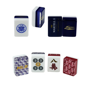 Custom Crystal American Mahjong Sets Easy To Carry Family <b>Entertainment</b> Cartoon Pattern Wholesale & Customization - Product Image 1