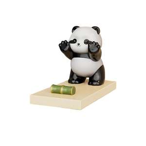 Penyangga Ponsel Lucu dari Resin Lukis Tangan, Dudukan Smartphone Santai Bentuk Hewan Panda, Figurine Patung <span class=keywords><strong>Mobile</strong></span> <span class=keywords><strong>Stand</strong></span>-Fashion - Product Image 1