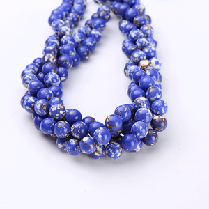 ลูกปัดพลอยธรรมชาติสำหรับทำเครื่องประดับ อาเกต สีเขียวและสีน้ำเงิน ขัดเงา ได้รับการรับรองจาก GIA-2276 - Product Image 3