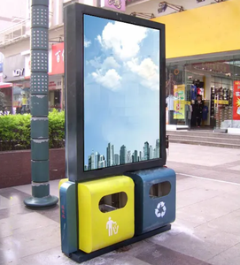 LED Durable al aire libre independiente rectángulo publicidad caja de luz impermeable doble cara signos con sistema o estático - Product Image 6