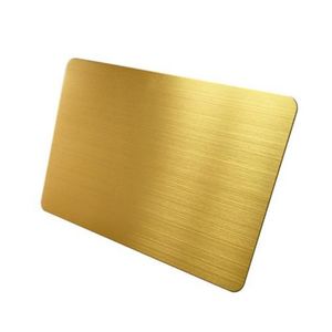 Lamiera in Acciaio Inossidabile 304 316L 430, Spessore 0.6mm 1mm, 4x8, Argento, Oro, Nero, Oro Rosa, Finitura Spazzolata, Satinata, Rivestita PVD - Product Image 5