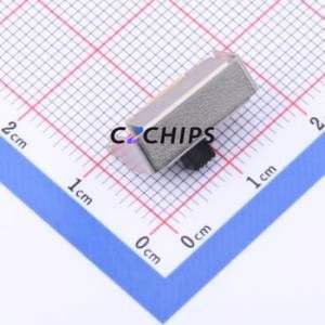 SK-12F02-G030 Slide Switch Through hole Component (THT) Switch Single Pole Double Throw Rectangle Pin Header PC Pin 15.6mm - Product Image 2