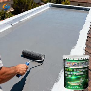<span class=keywords><strong>Peinture</strong></span> de revêtement imperméable en <span class=keywords><strong>polyuréthane</strong></span> graphène uréthane anti-corrosion à base d'eau à un composant pour mur de toit en <span class=keywords><strong>béton</strong></span> - Product Image 1