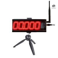 Fengquan S007 4 pistes chronomètre numérique Sports de plein air chronomètre système de minuterie Laser pour la course de sprint et l'athlétisme
