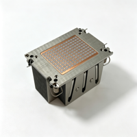 Coolserver LGA 4677 2UM81 Dissipateur thermique pour processeur de serveur, 5 caloducs en cuivre et aluminium, interface d'alimentation 4 broches, TDP 300W, boîtier d'ordinateur