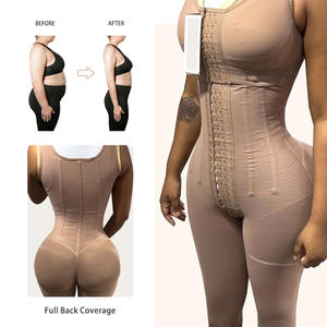 <span class=keywords><strong>Faja</strong></span> Colombiana Moldeadora <span class=keywords><strong>para</strong></span> Mujer, Corsé Reductor con Varillas de Acero, Moldeador de Cintura con Tirantes Ajustables - Product Image 4