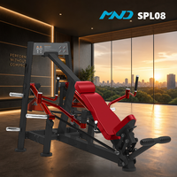 Machine de musculation sportive pour pectoraux MND SPL08, équipement de fitness robuste et durable pour salle de sport d'hôtel à Dubaï